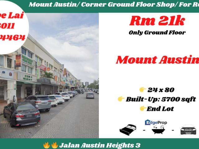Shop for rent in Bukit Ledang, Johor