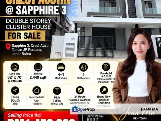 House for sale in Tebrau, Johor Bahru
