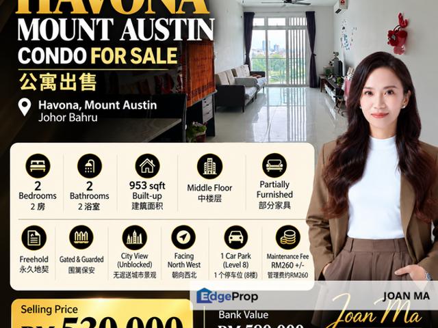 Condominium for sale in Tebrau, Johor Bahru
