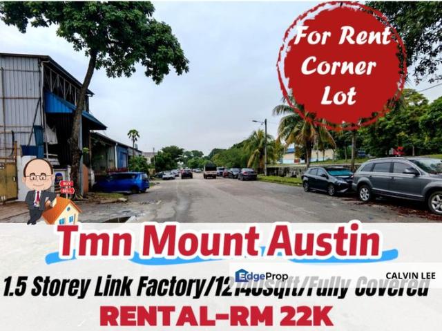 Warehouse for rent in Tebrau, Johor