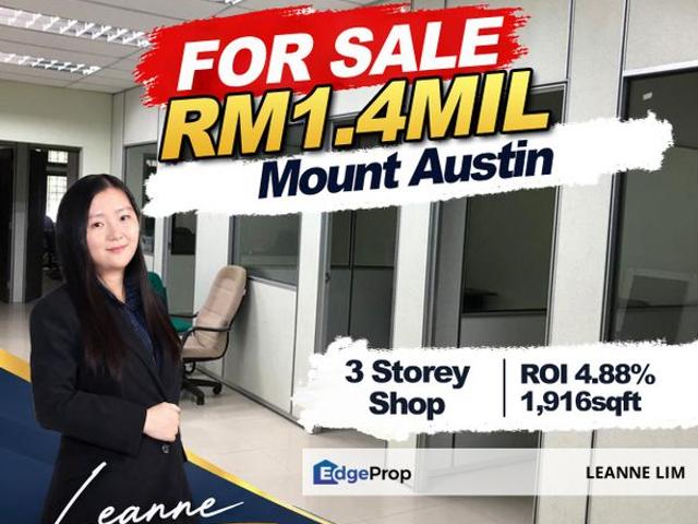 Shop for sale in Tebrau, Johor Bahru