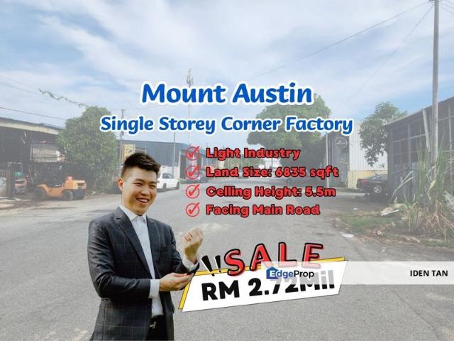 Warehouse for sale in Tebrau, Johor