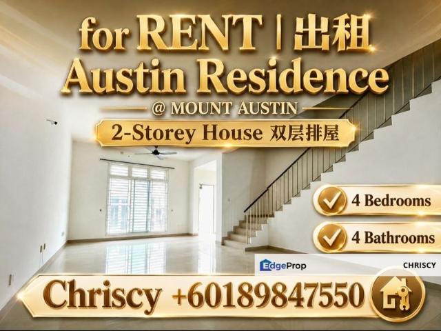 House for rent in Tebrau, Johor
