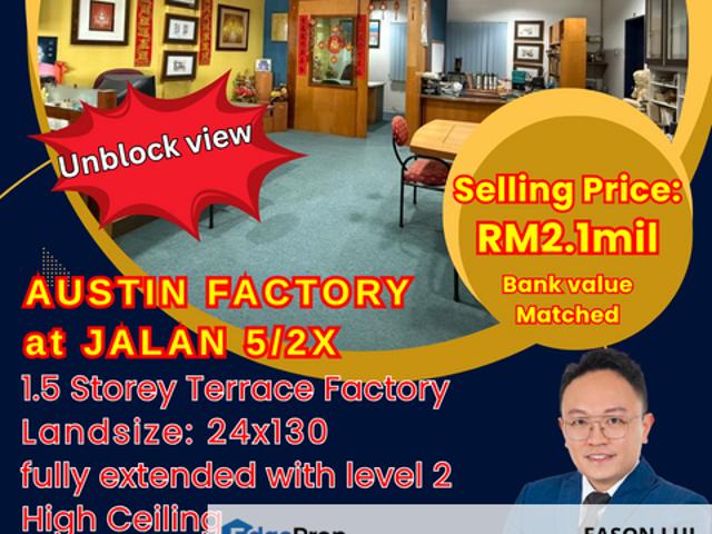 Warehouse for sale in Tebrau, Johor