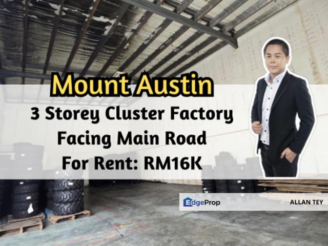 Warehouse for rent in Tebrau, Johor