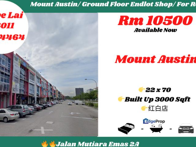 Shop for rent in Bukit Ledang, Johor