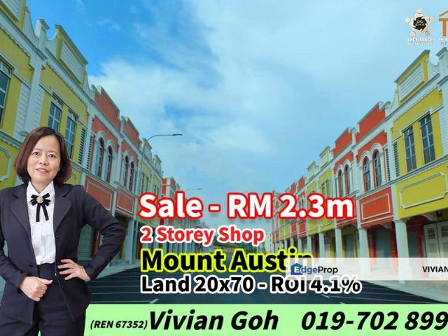 Shop for sale in Tebrau, Johor