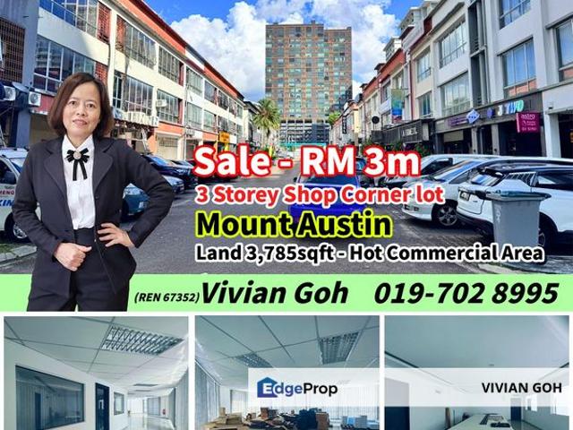 Shop for sale in Tebrau, Johor
