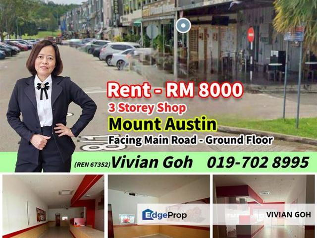 Shop for rent in Tebrau, Johor