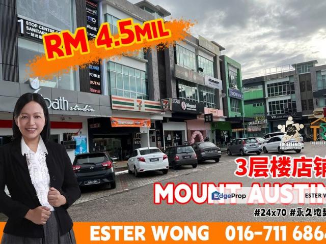 Shop for sale in Tebrau, Johor