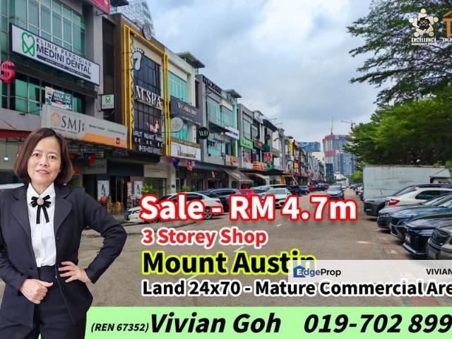 Shop for sale in Tebrau, Johor