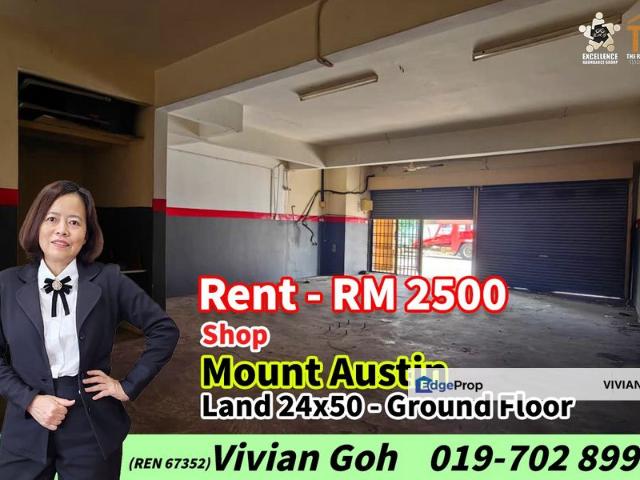 Shop for rent in Tebrau, Johor