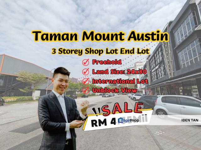 Shop for sale in Tebrau, Johor