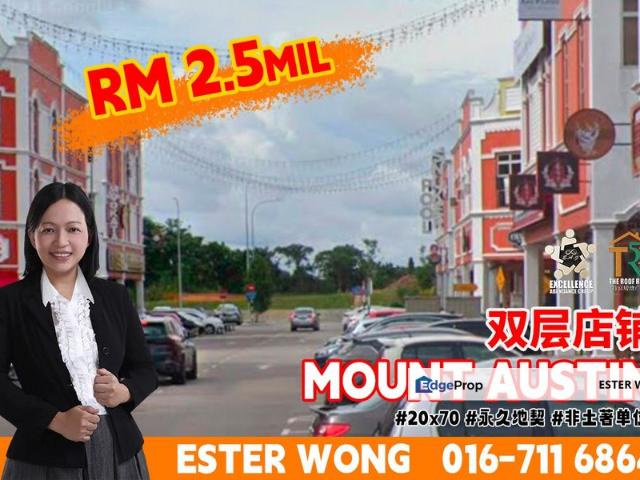 Shop for sale in Tebrau, Johor