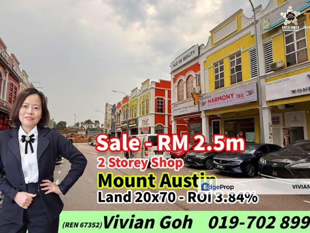 Shop for sale in Tebrau, Johor