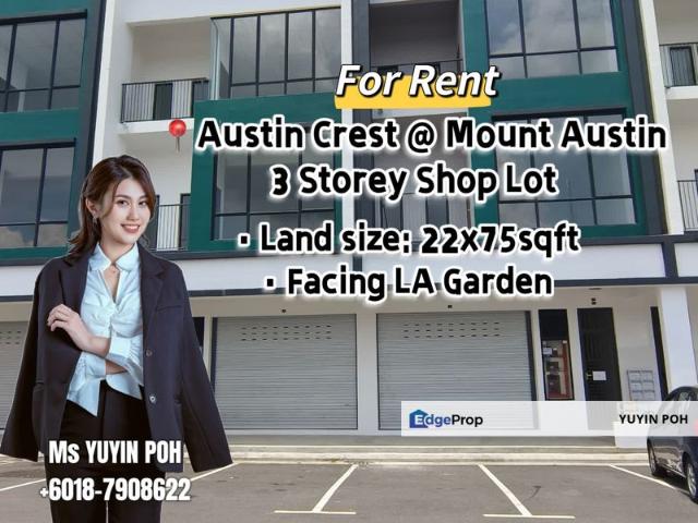 Shop for rent in Tebrau, Johor