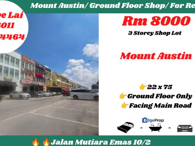 Shop for rent in Tebrau, Johor