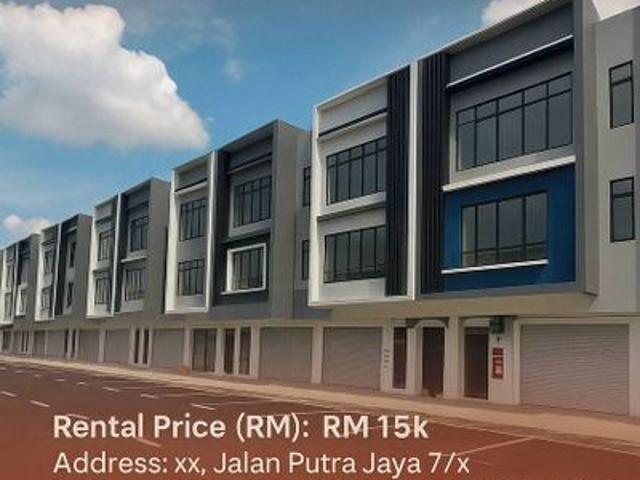 Shop for rent in Tebrau, Johor