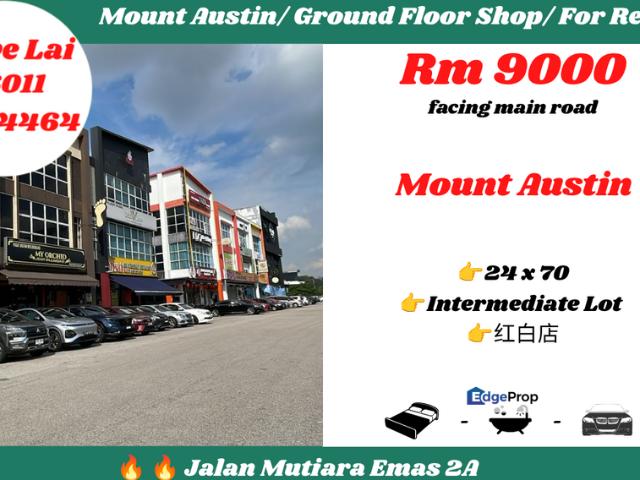 Shop for rent in Tebrau, Johor