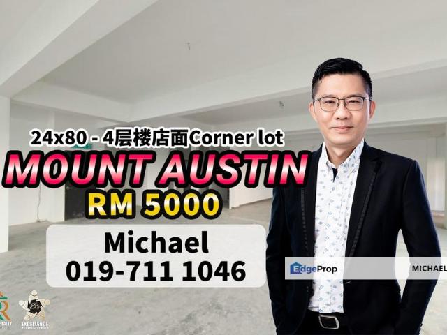 Shop for rent in Tebrau, Johor