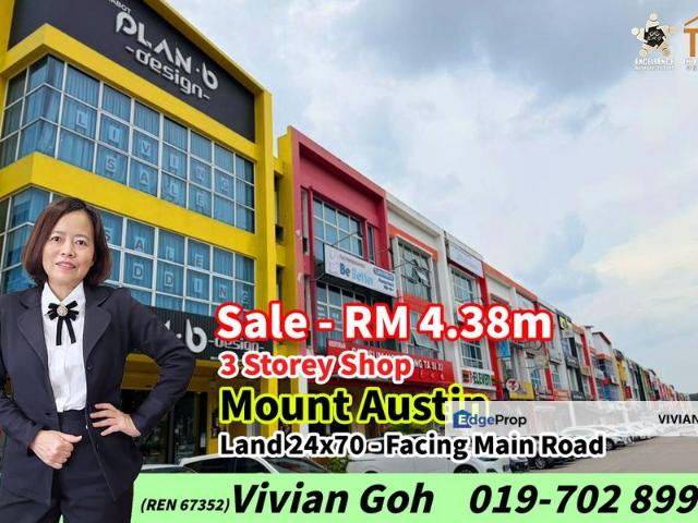 Shop for sale in Tebrau, Johor