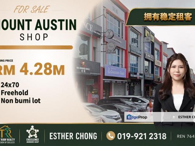 Shop for sale in Tebrau, Johor