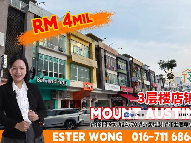 Shop for sale in Tebrau, Johor