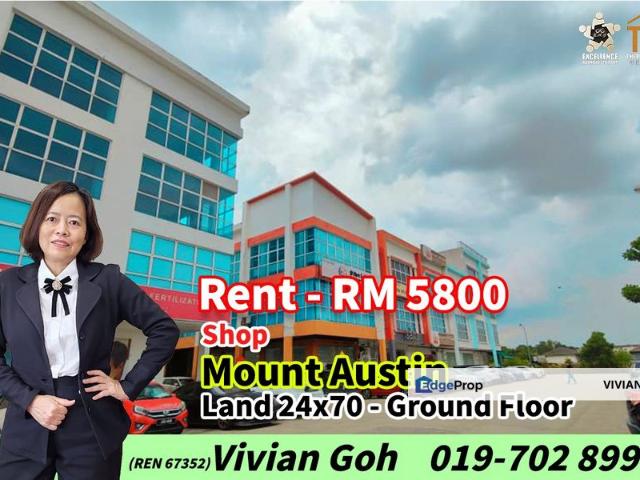 Shop for rent in Tebrau, Johor