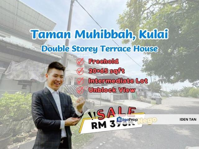 House for sale in Taman Muhibbah, Kulai