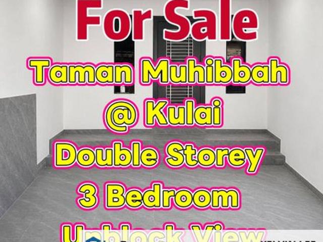 House for sale in Taman Muhibbah, Kulai