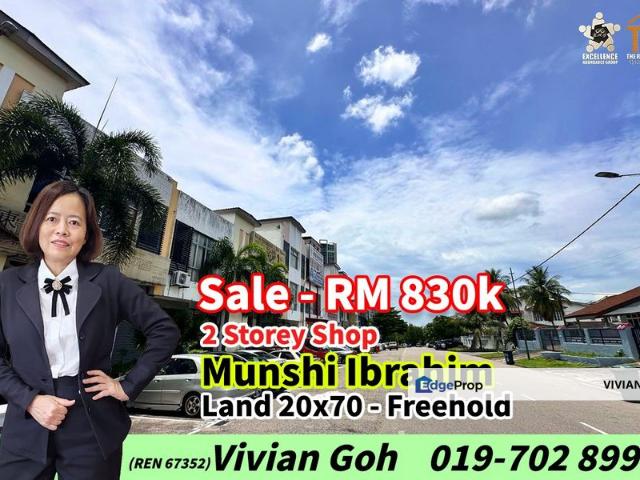 Shop for sale in Bukit Ledang, Johor