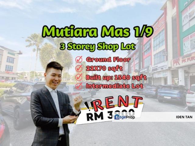 Shop for rent in Bukit Ledang, Johor