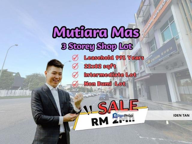 Shop for sale in Bukit Ledang, Johor