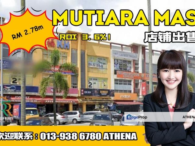 Shop for sale in Bukit Ledang, Johor