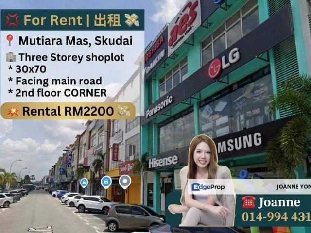 Shop for rent in Bukit Ledang, Johor