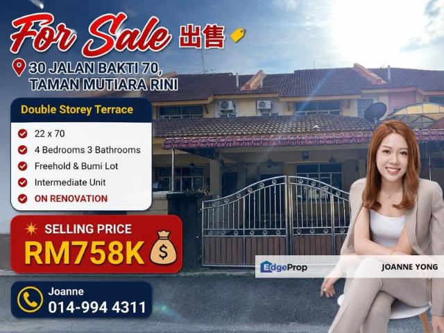 House for sale in Bukit Ledang, Johor