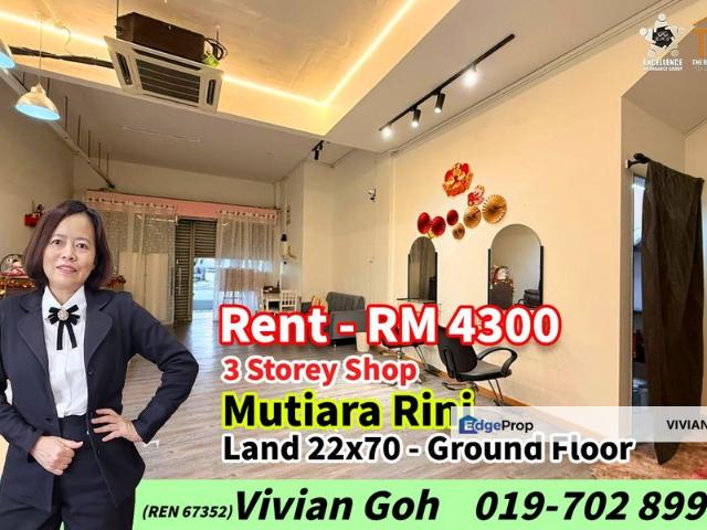 Shop for rent in Bukit Ledang, Johor
