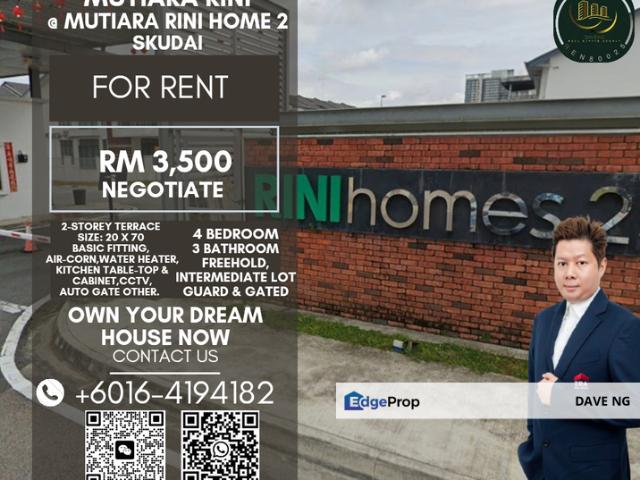 House for rent in Bukit Ledang, Johor