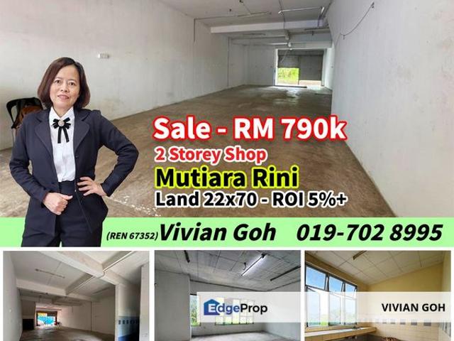 Shop for sale in Bukit Ledang, Johor