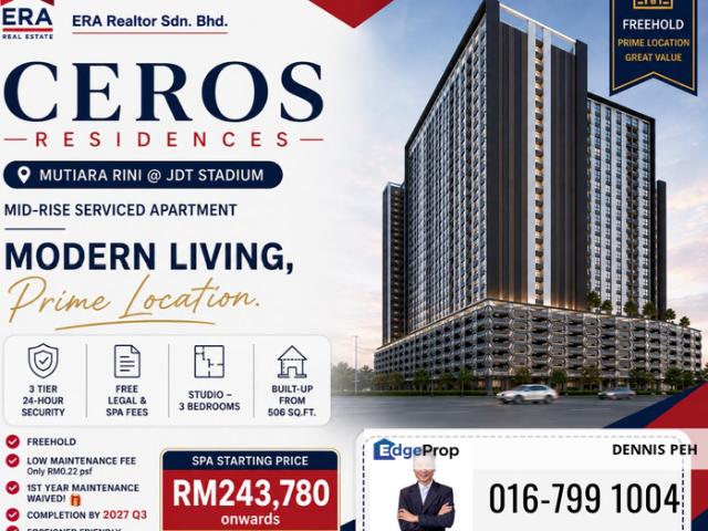 Condominium for sale in Bukit Ledang, Johor
