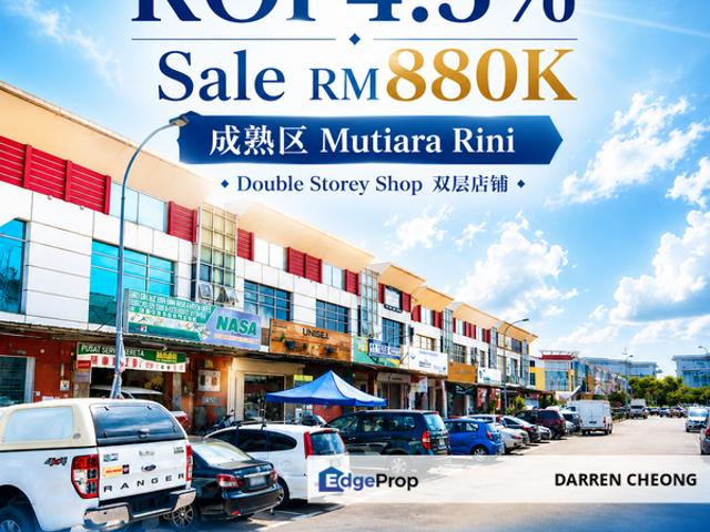 Shop for sale in Bukit Ledang, Johor