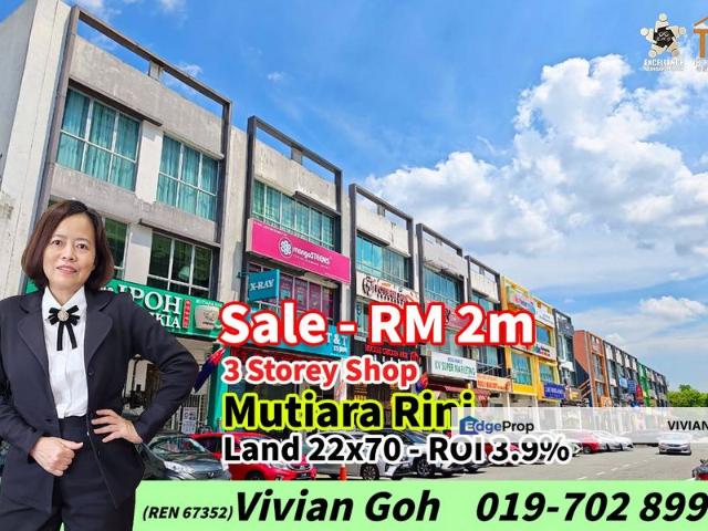 Shop for sale in Bukit Ledang, Johor