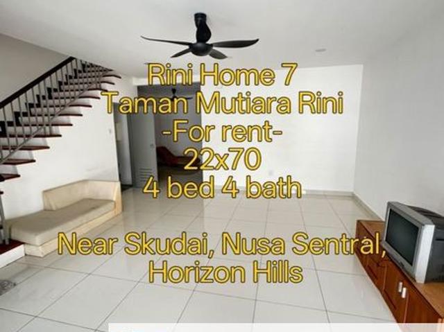 House for rent in Lima Kedai, Iskandar Puteri