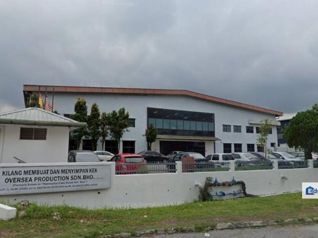 Warehouse for sale in Shah Alam, Petaling