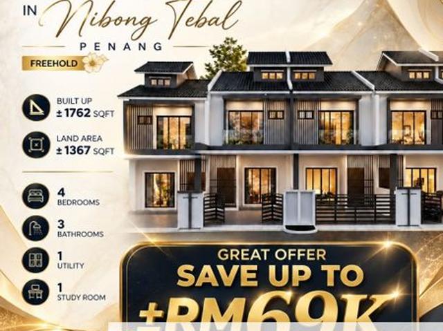 House for sale in Nibong Tebal, Seberang Perai