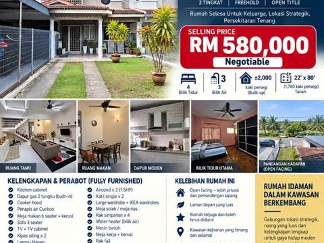 Terraced House for sale in Nilai, Negeri Sembilan