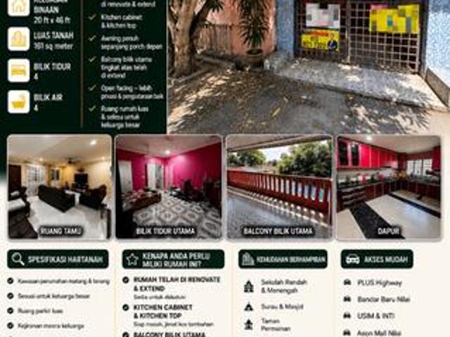 Terraced House for sale in Nilai, Seremban