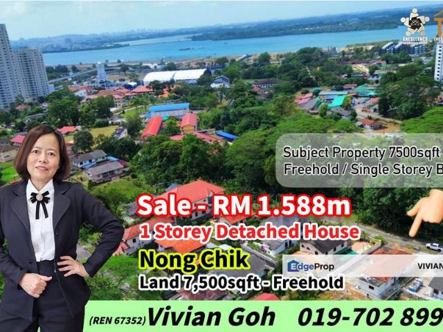 House for sale in Kampung Nong Chik, Johor Bahru