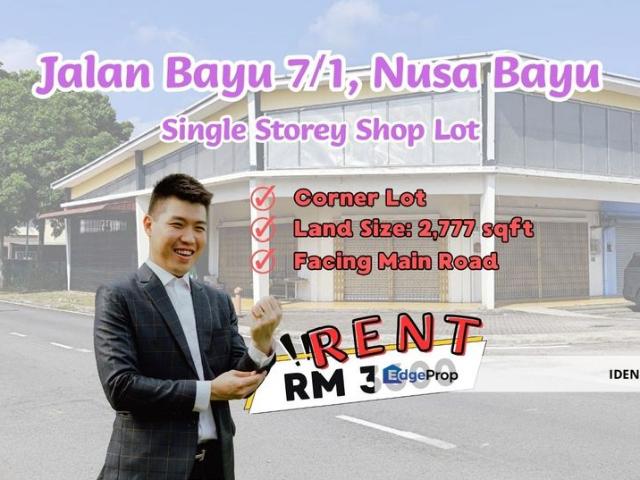 Shop for rent in Bukit Ledang, Johor