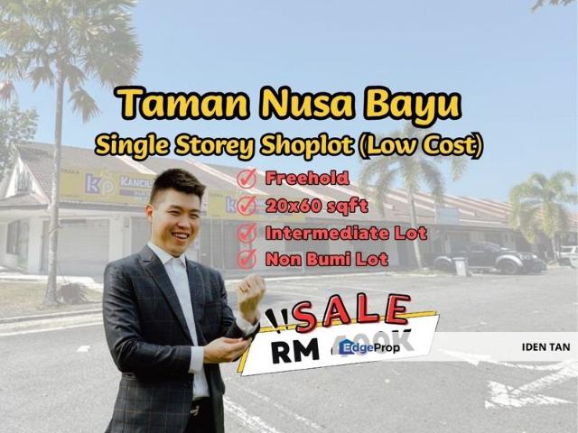 Shop for sale in Bukit Ledang, Johor